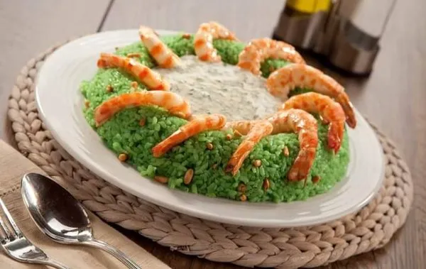 Rice with Shrimp - Abou Shakra