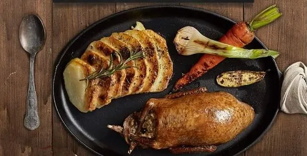 Stuffed Pigeon with Rice - Abou Shakra