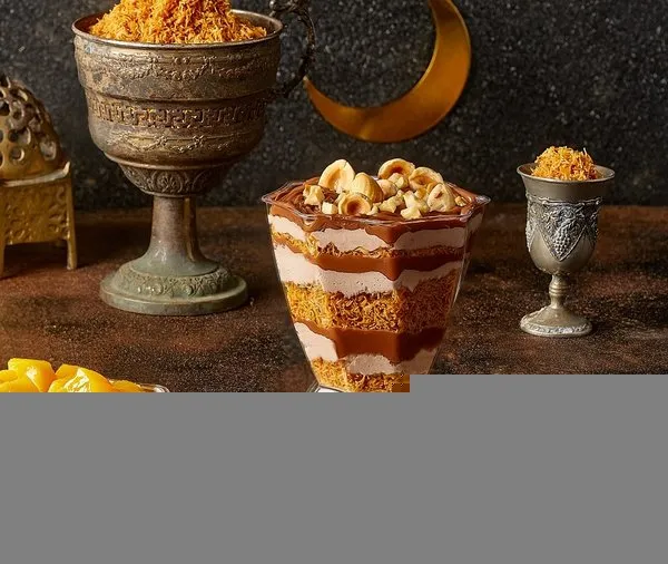 Konafa with Nutella Lantern - Amir El Domiaty