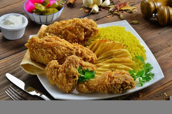 1/2 Broasted Chicken - Anas Al Demashky