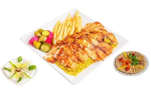 Chicken Shawerma with Hummus - Anas Al Demashky