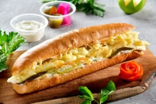 Fries with Mozzarella Cheese - Anas Al Demashky