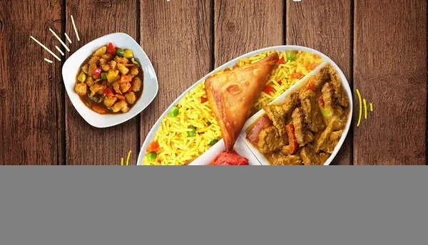 2- Super Mahraja Meal - Asian Corner