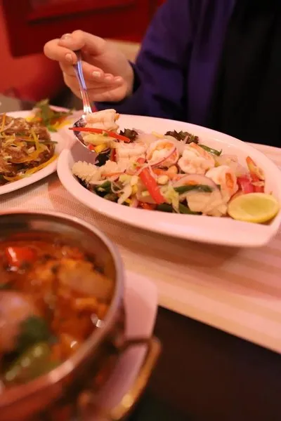 Seafood with Glass Noodles - Asian House