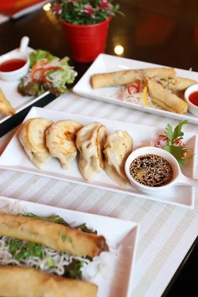 Steamed Fried Dumplings - Asian House