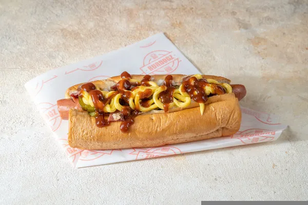 Bacon Cheese Hot Dog - Burdogz