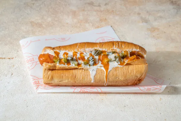 Spicy Buffalo Hot Dog - Burdogz