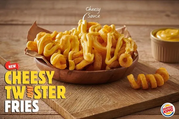 Cheesey Twister Fries - Burger King