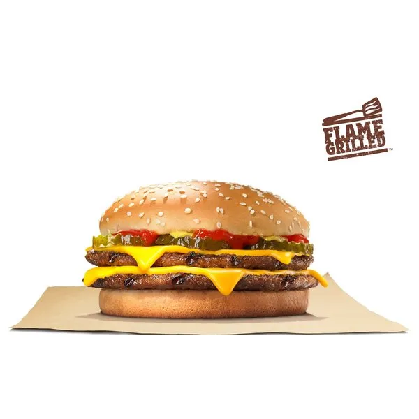 Double Cheese Burger - Burger King