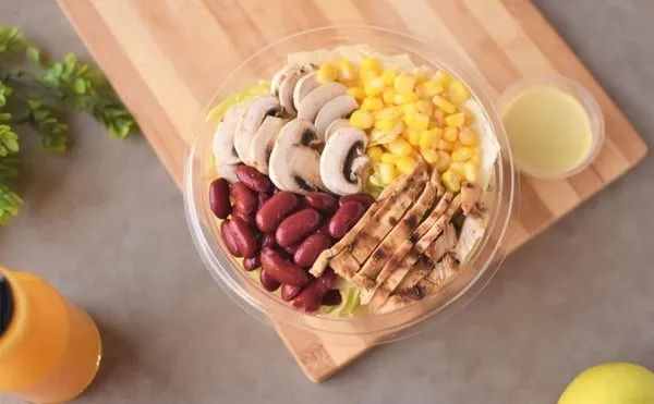 Red Caesar Salad - Calories