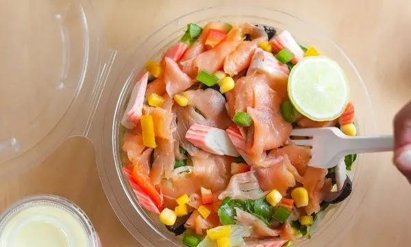 Saumon Femme Salad - Calories