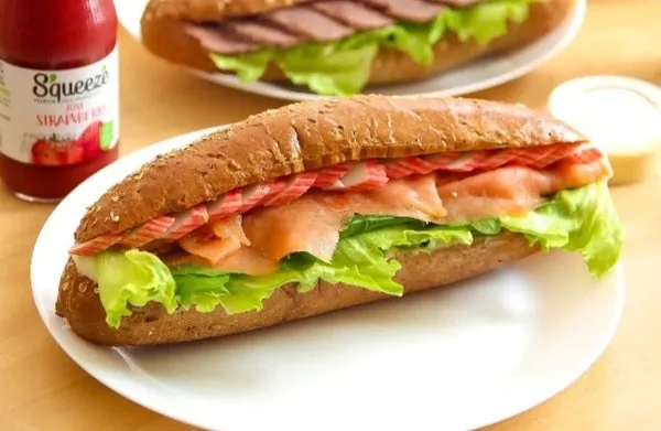 Saumon Fume and Crab - Calories