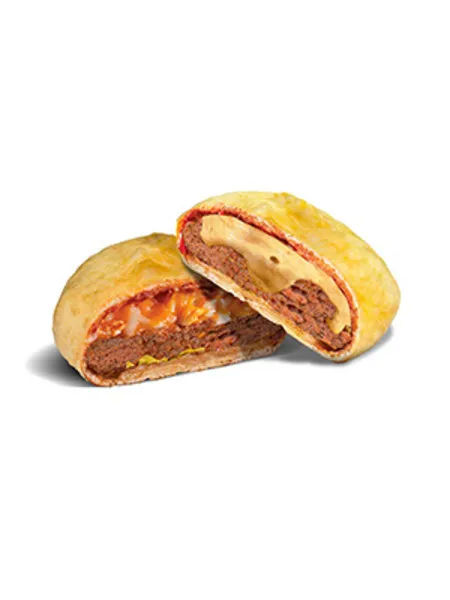 Classic Burger Pizza - Caruso's American Cafe