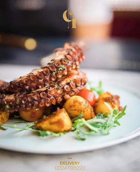 Grilled Octopus - Charlie's Restaurant
