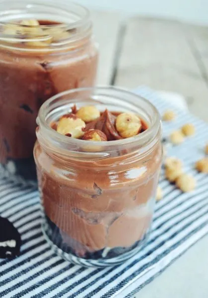 Nutella and Nuts Cheesecake Jar - Cheesecake Company