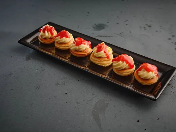 Strawberry Cheesecake Mini Pancakes - Chicken FilA