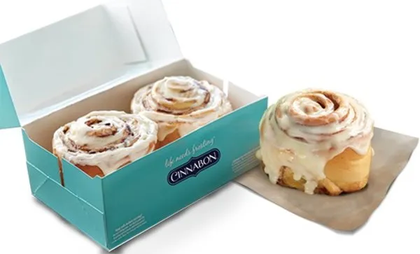 2 Pieces Classic - Cinnabon Bakery Cafe