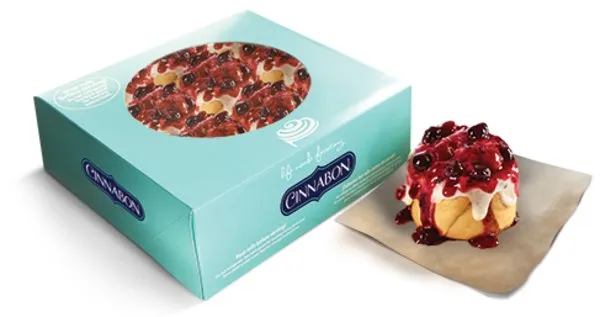 9 Pieces Mixed Berry Minibon - Cinnabon Bakery Cafe