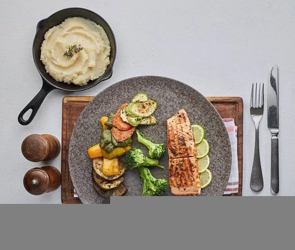 Grilled Salmon - Cortigiano