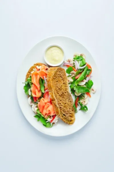 Smoked Salmon Sandwich - Crave