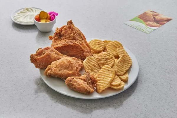 1/2 Broasted Chicken - El Hattab