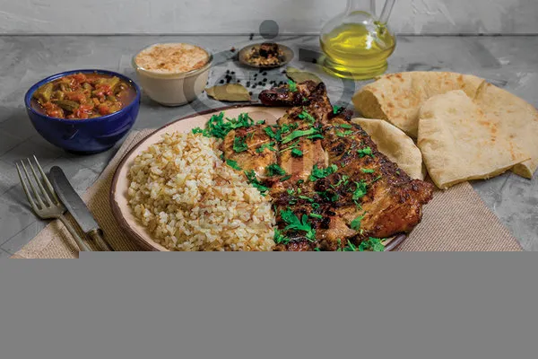 1/2 Charcoal Grilled Chicken - El Haty