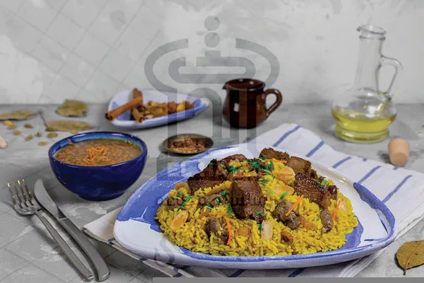 Kabsa with Lamb Meat - El Haty