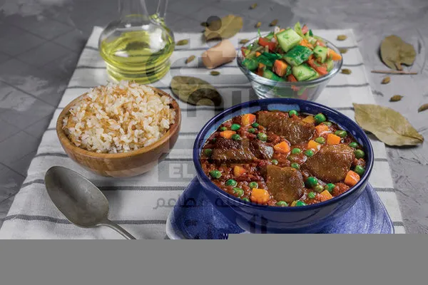 Vegetables with Meat - El Haty