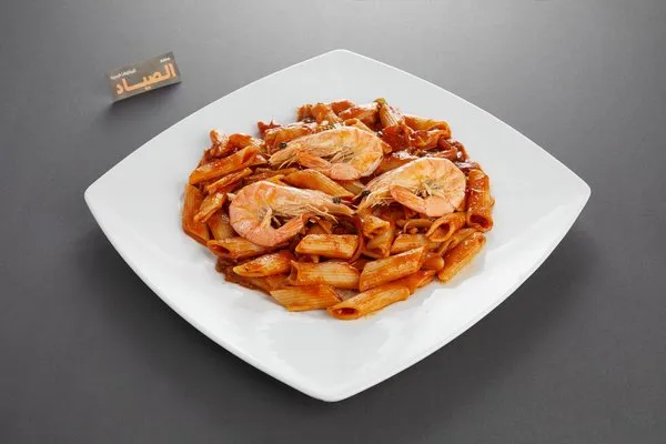 Seafood Pasta with Red Sauce - El Sayad