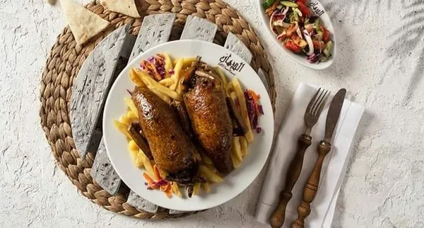 Stuffed Pigeon with Freek - ElDahan
