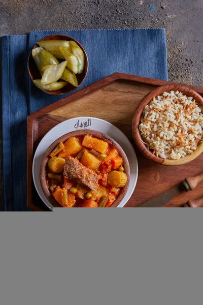 Vegetables with Meat - ElDahan