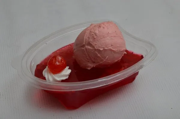Plain Jelly with Ice Cream - Elmalky