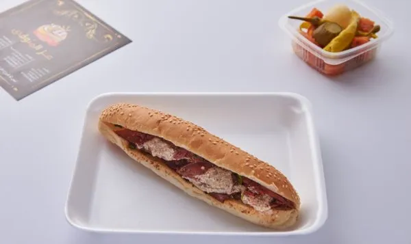 Smoked Sojouk Sandwich - Ezz El Menoufy