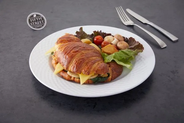 The Croissant Club - Fifth Street Coffee