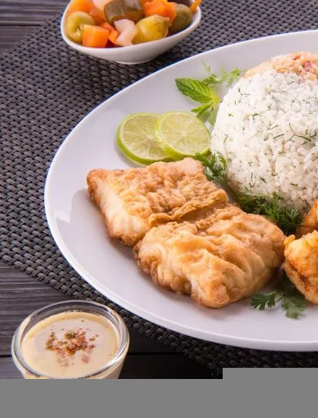 Fillet with Mix Rice - Gandofli