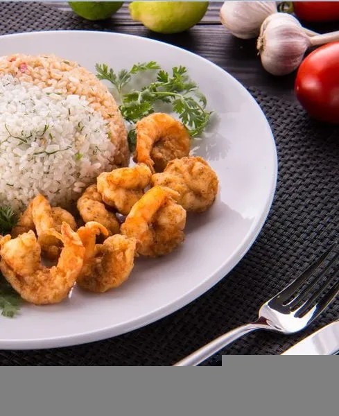 Shrimp with Mix Rice - Gandofli