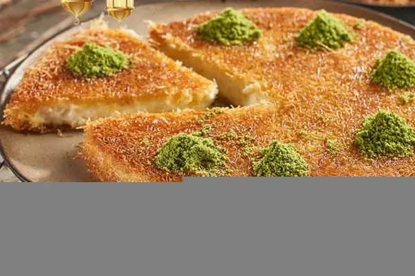Rough Konafa with Cream - Grand Kunafa