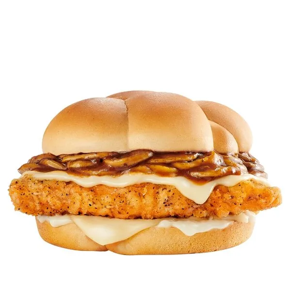 Chicken Mushroom & Swiss Sandwich - Hardee's