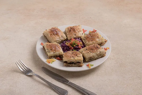 Roqaq with Minced Meat - Hosny Grill & Seafood