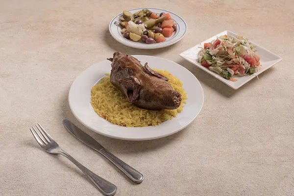 Stuffed Pigeon with Fereek - Hosny Grill & Seafood