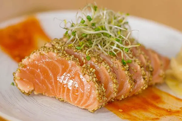 Salmon Sesame - I-Sushi