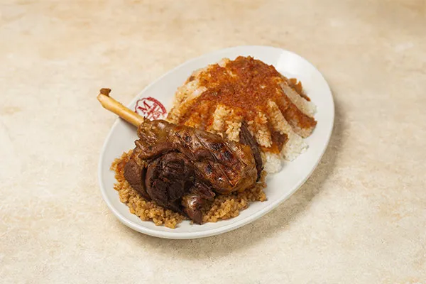 Lamb Mouza with Fattah - Kababgy El Menoufy