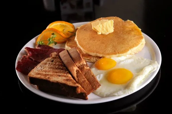 The Classic Breakfast with Bacon - Lucille's