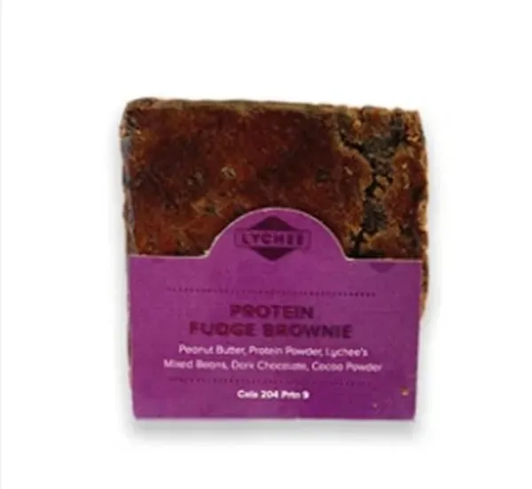 Protein Fudge Brownies - Lychee