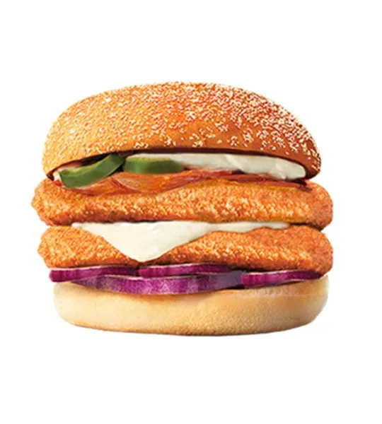 Double Grand Deluxe Chicken Pepperoni 'N Cheese - Max Burgers