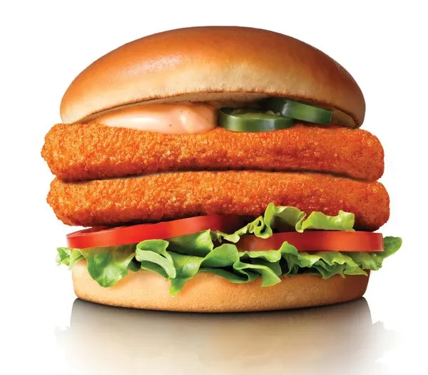 Double Grand Deluxe Spicy Chicken - Max Burgers