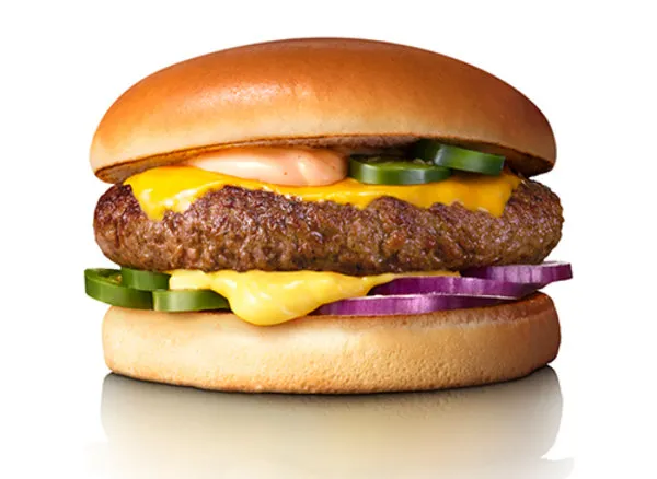 Grand Deluxe Spicy Cheddar Burger - Max Burgers