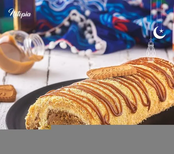 Konafa Lotus Swiss Roll - Nutopia