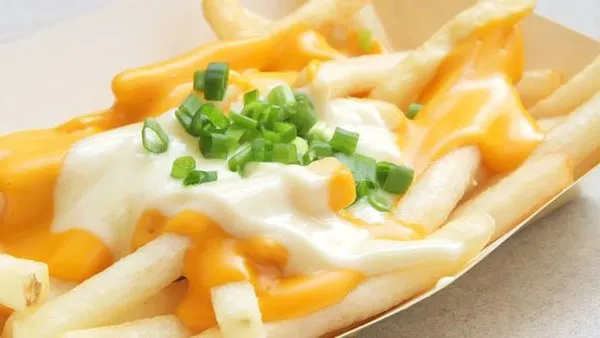 Fries with Mozzarella Cheese - Pizza Corner