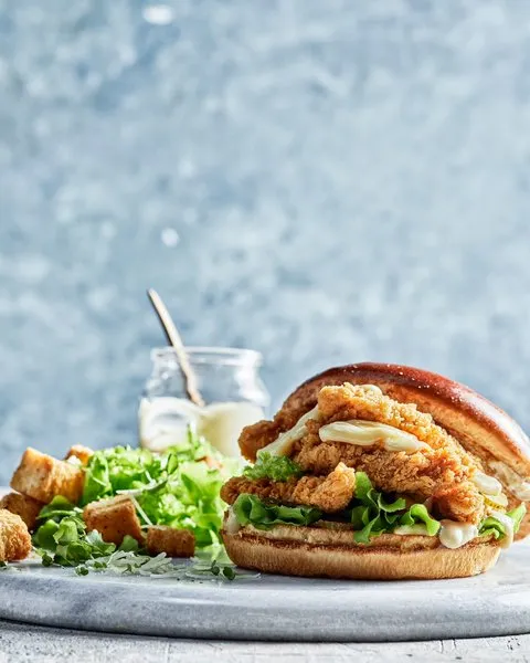 Chicken Coriander Brioche - Qahwa